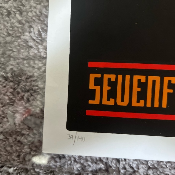 Obey Art Print - Red and Black Design - Picture 2 of 4